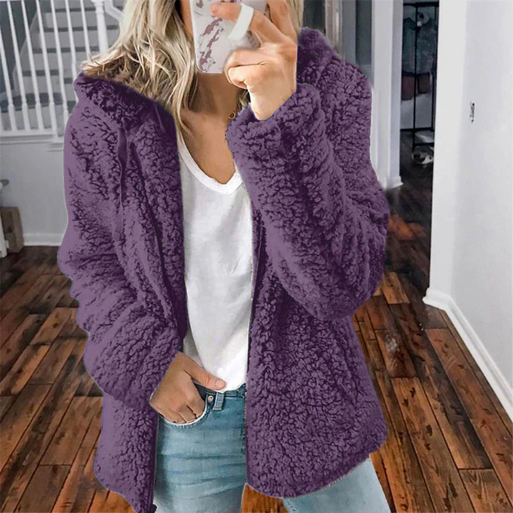 Winter Teddy Jacket pour Femme | Byrd - Veste Douillette d'Hiver