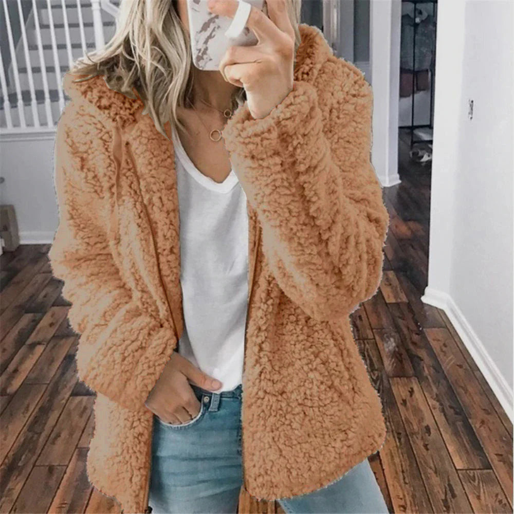 Winter Teddy Jacket pour Femme | Byrd - Veste Douillette d'Hiver