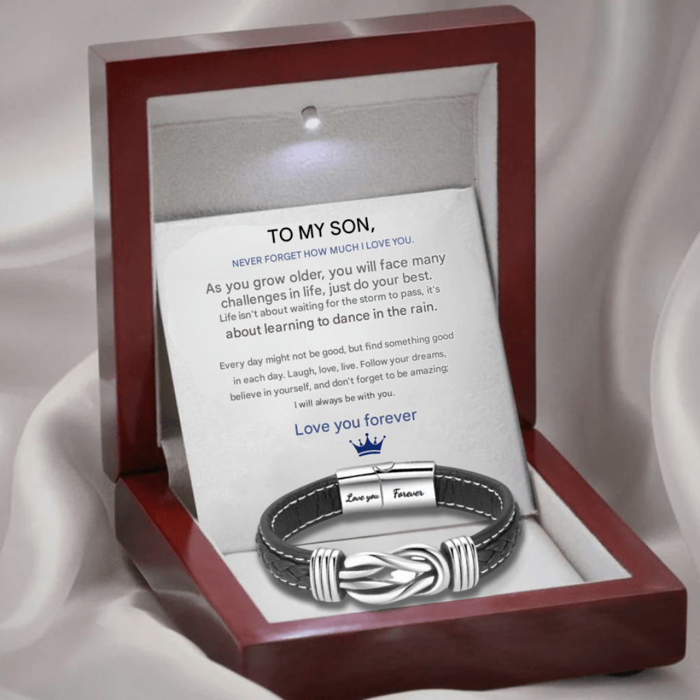 Bracelet infini pour homme