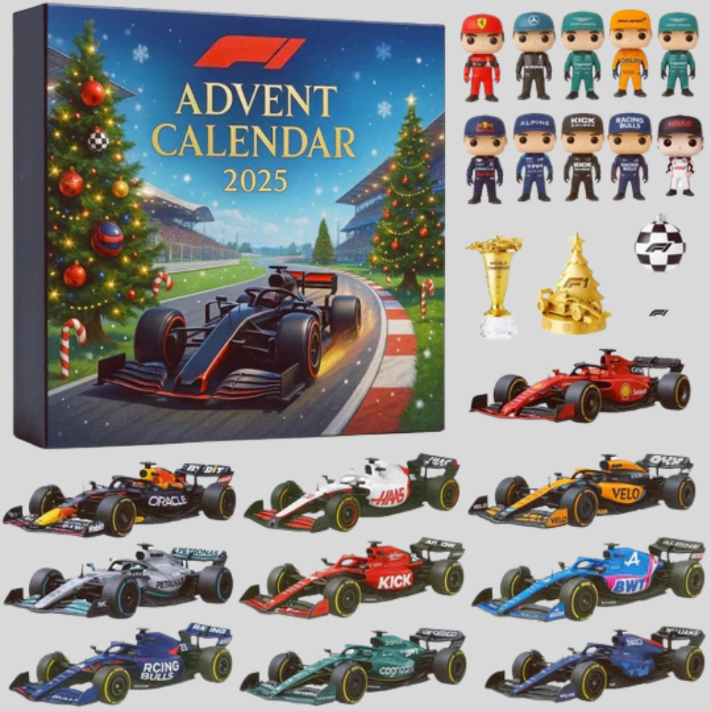 Calendrier de l’Avent Légendes de la Formule 1