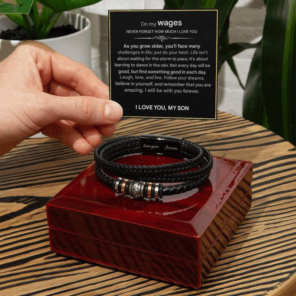 Bracelet pour homme au design masculin
