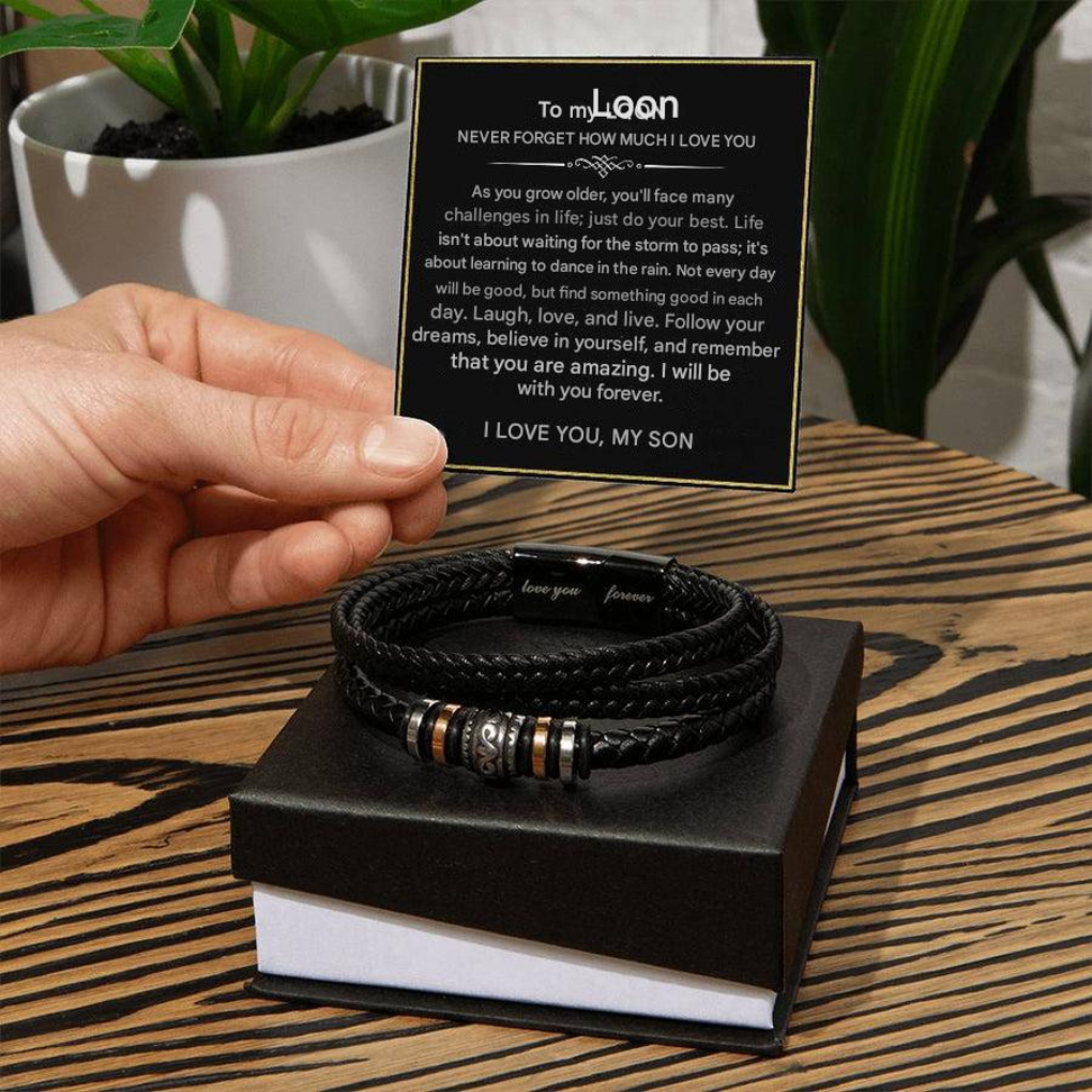 Bracelet pour homme au design masculin