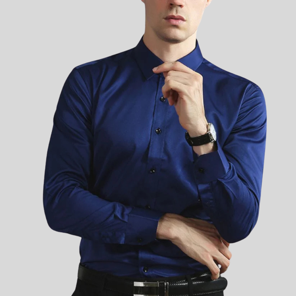 Chemise pour homme sans repassage