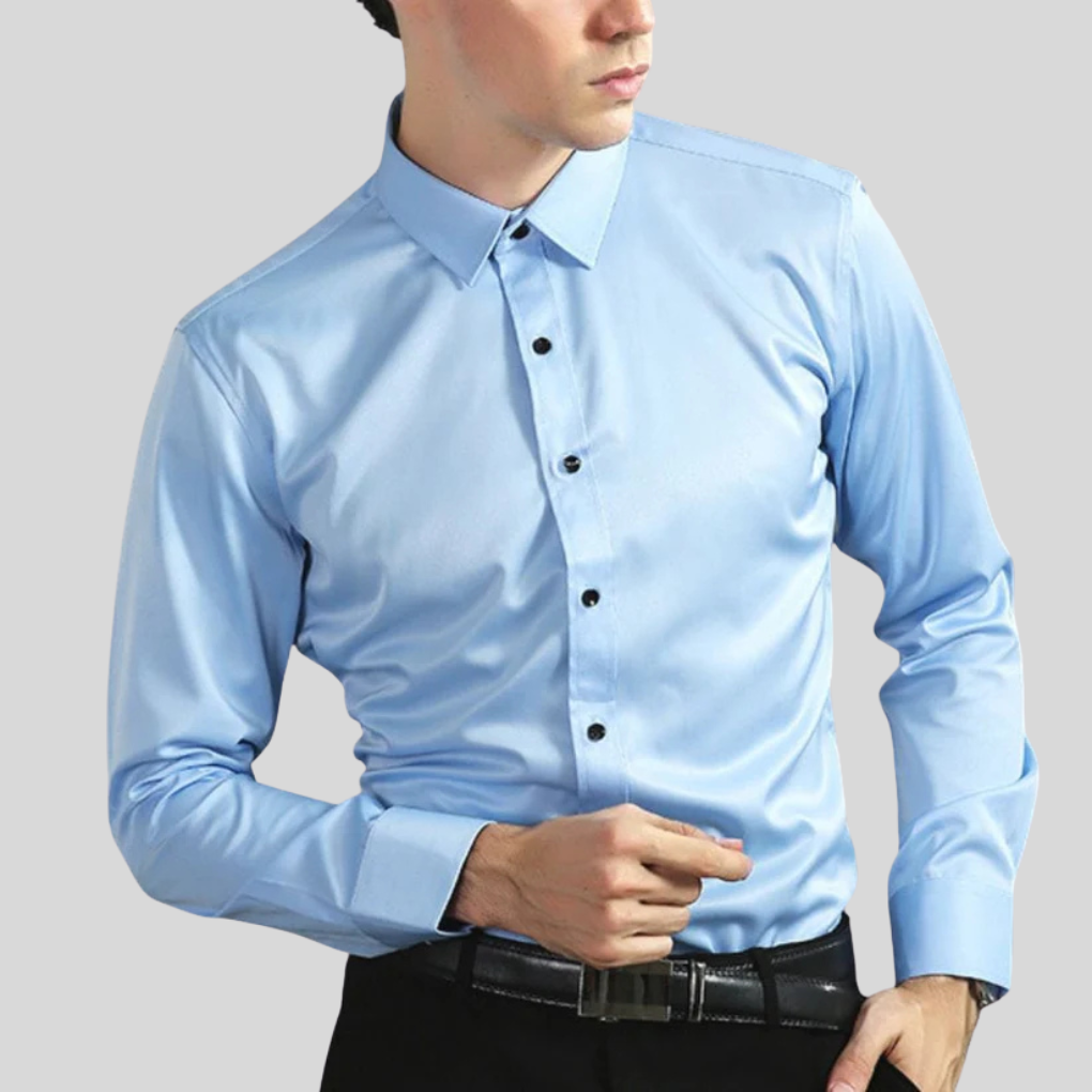 Chemise pour homme sans repassage