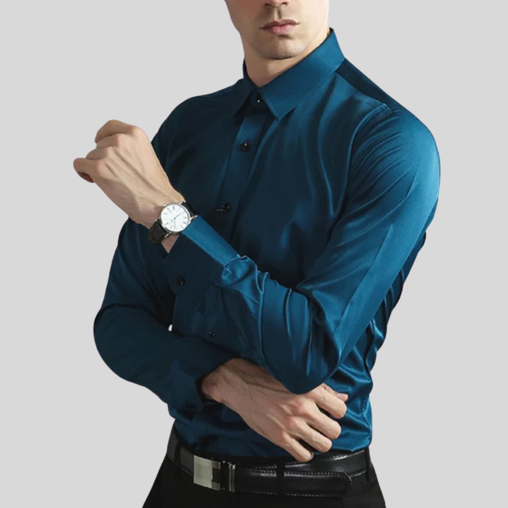 Chemise pour homme sans repassage