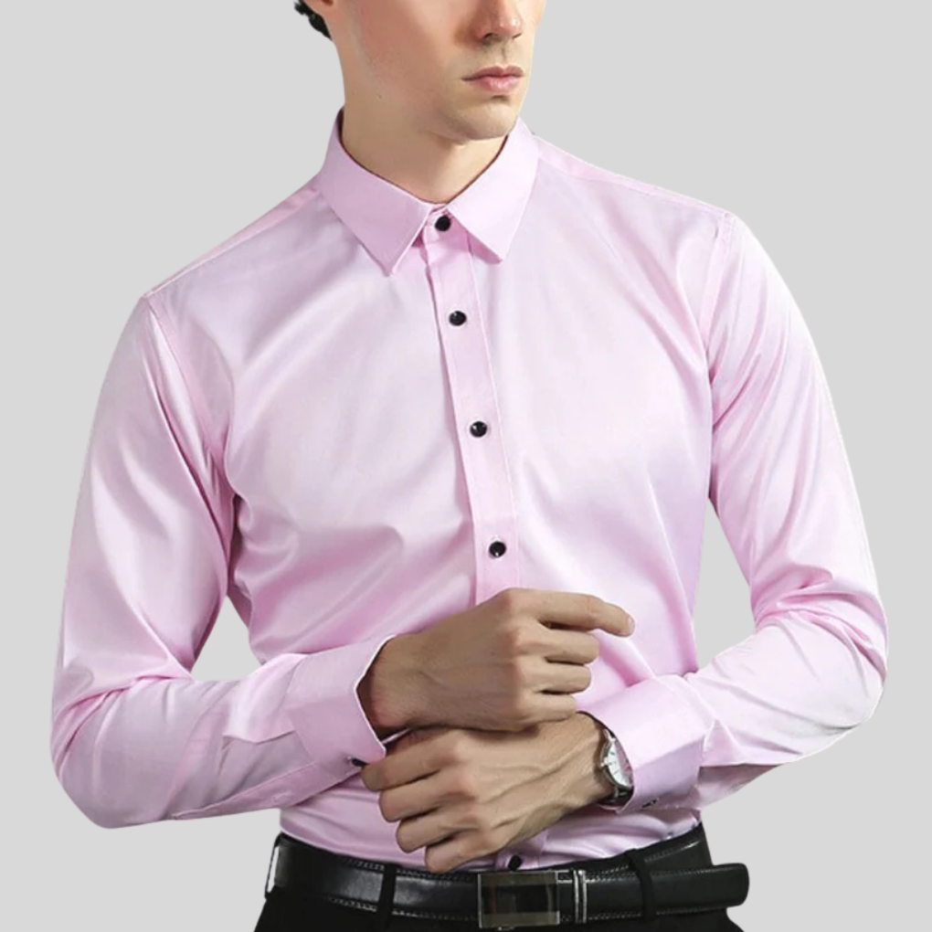 Chemise pour homme sans repassage