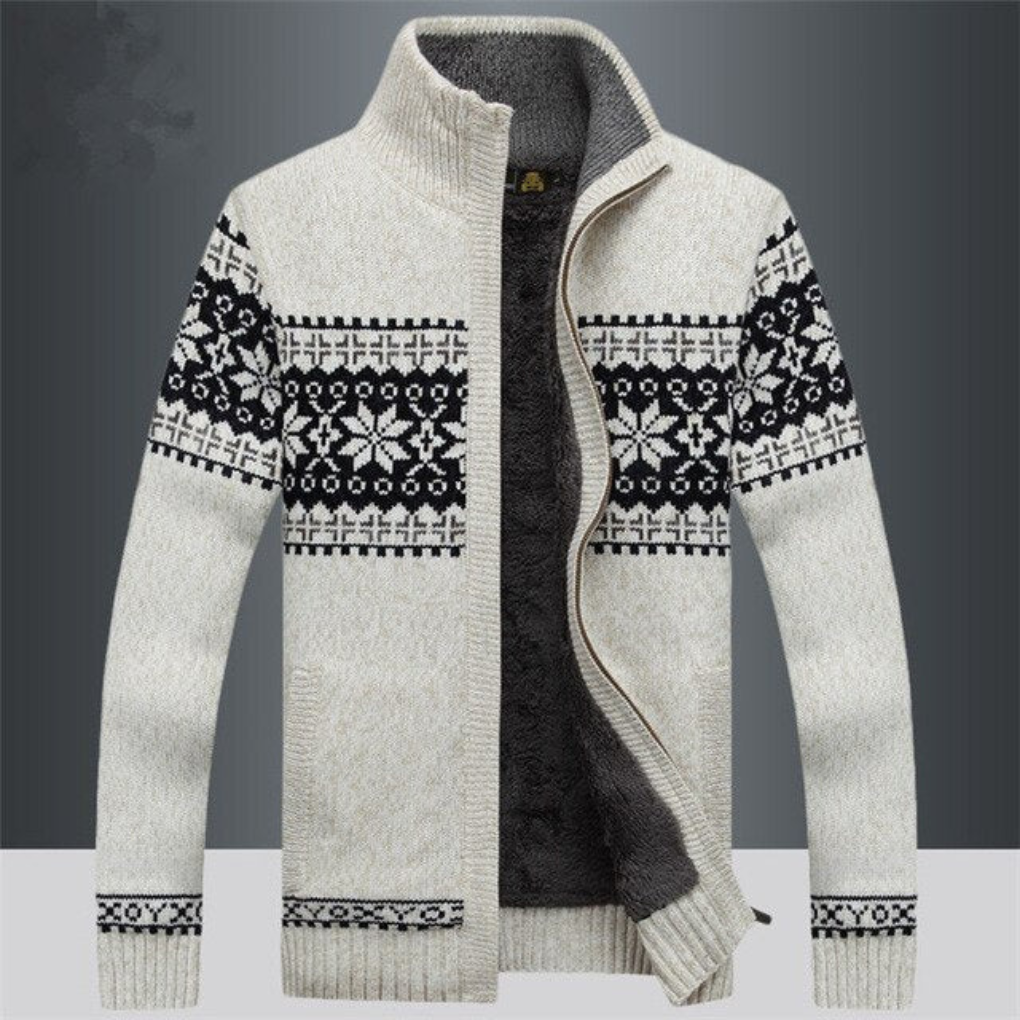 Cardigan tricoté pour homme