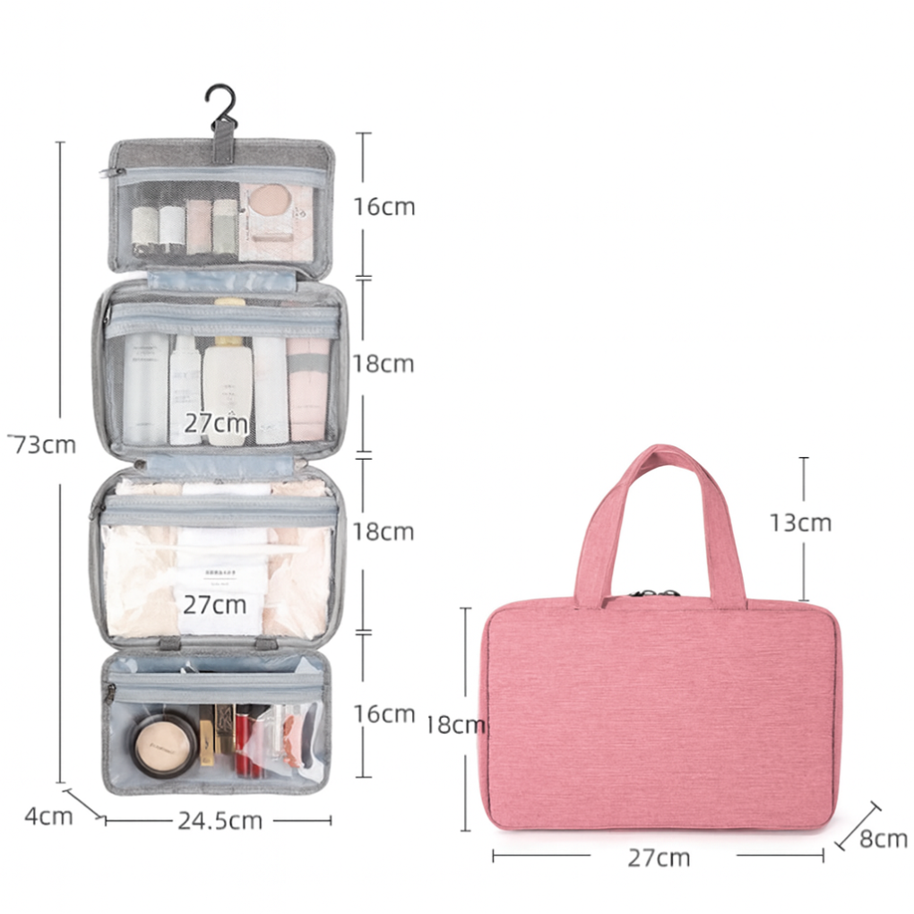 Multi-Compartment Toiletries Organiser