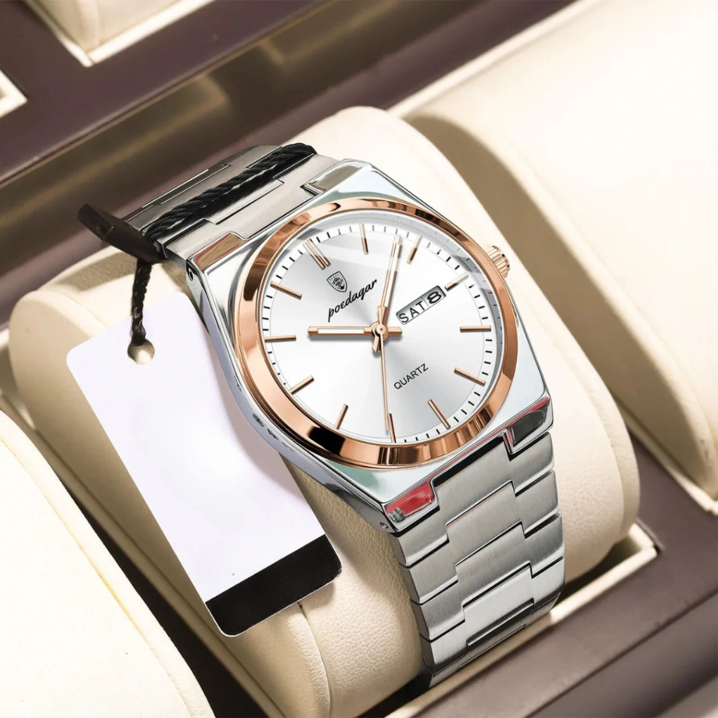 Montre en acier inoxydable pour homme