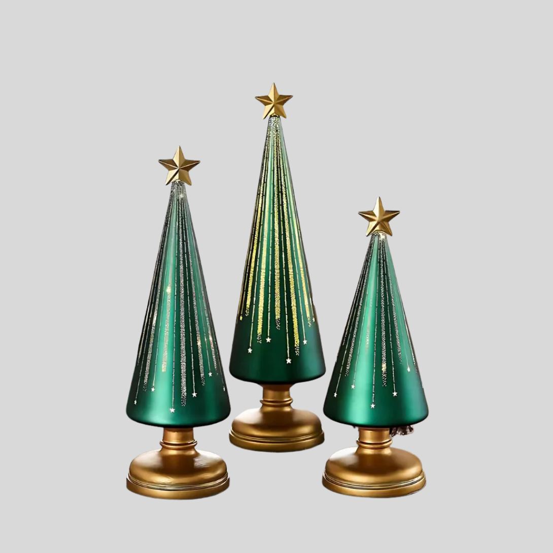 Décoration d'Arbre de Noël Lumineux pour Homme