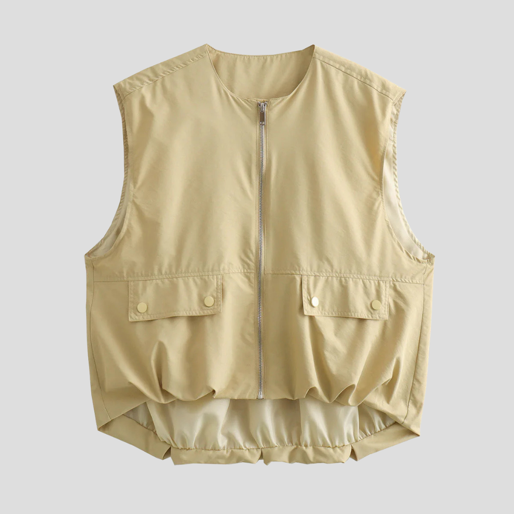 Gilet sans manches pour femme