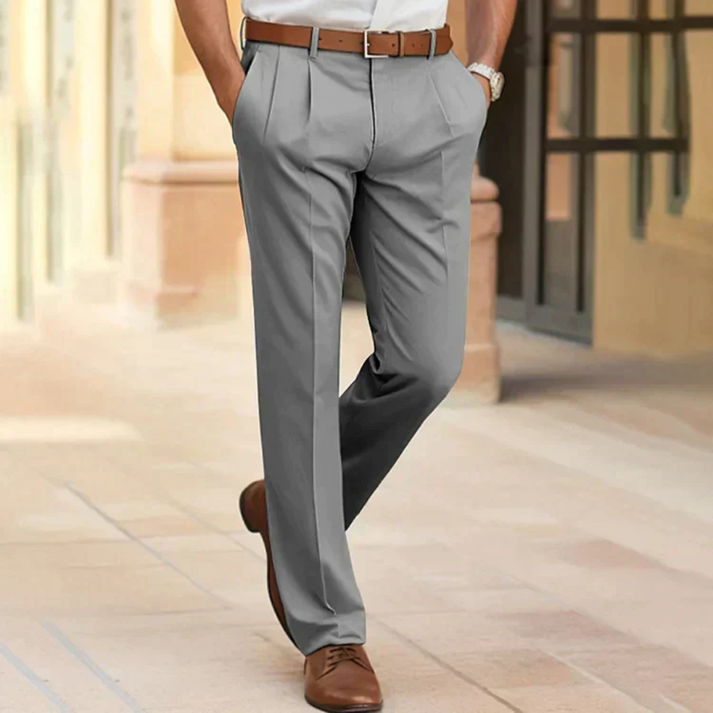 Pantalons d'affaires décontractés pour hommes