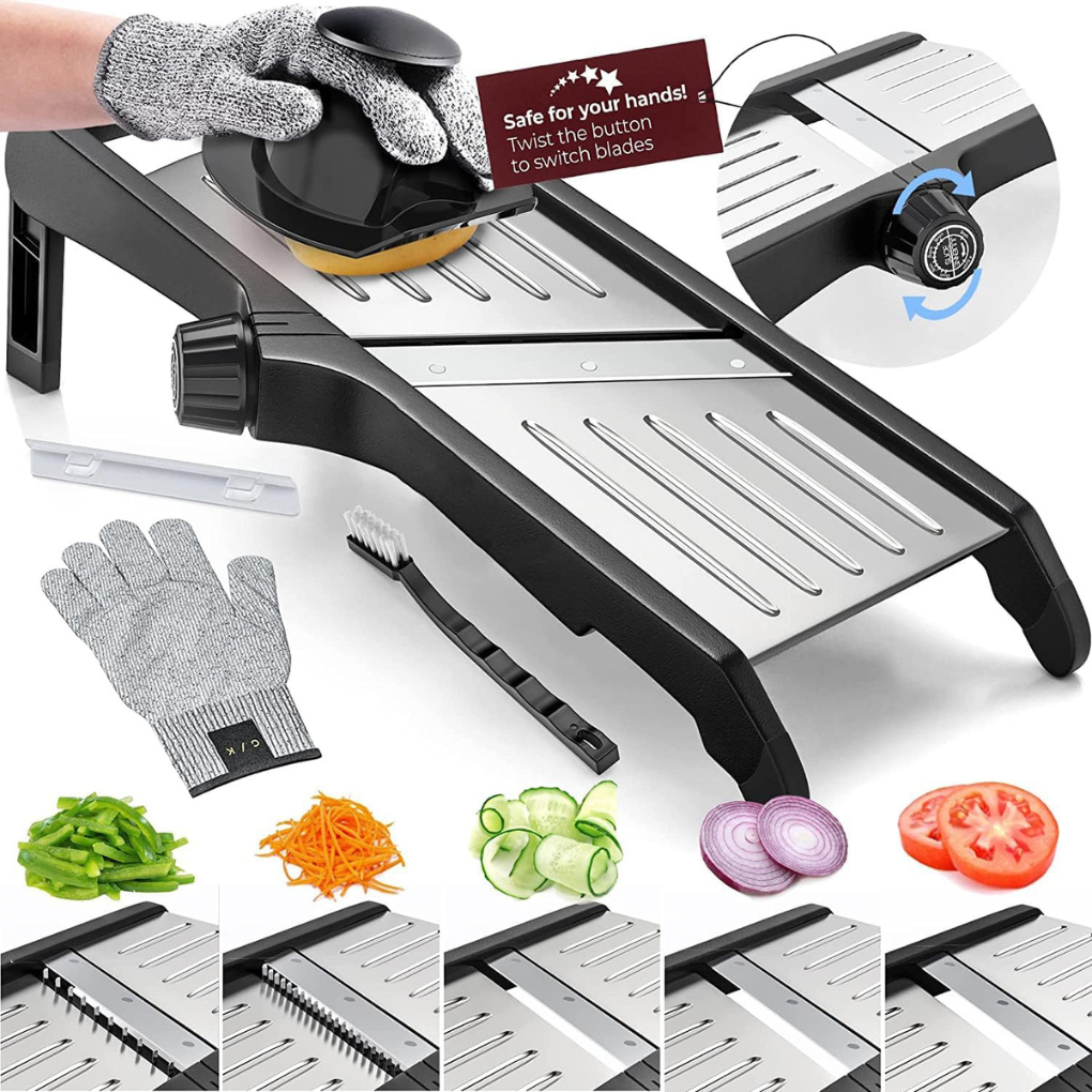 Ensemble de Mandoline de Sécurité pour Hommes & Femmes