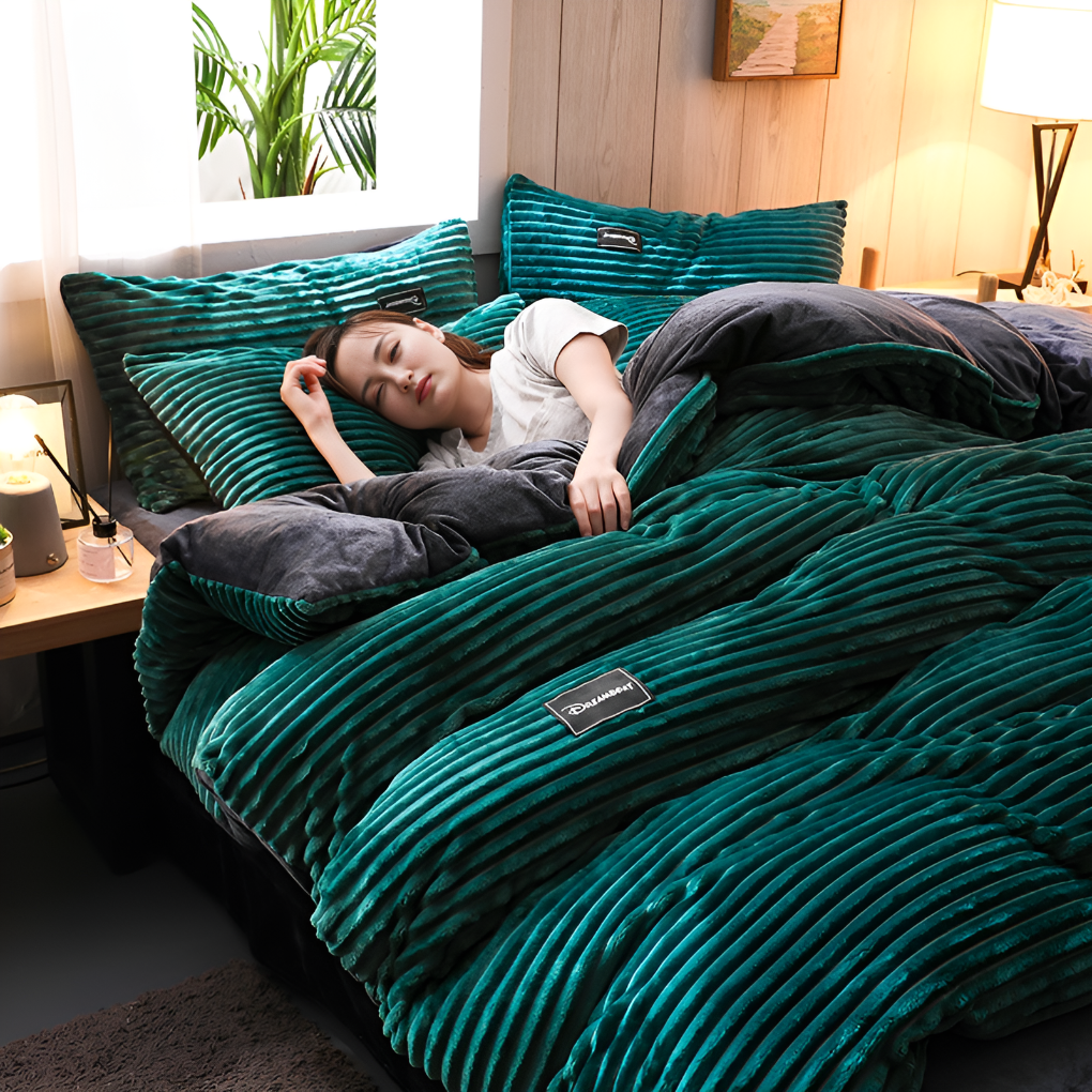 CozyComforter - Housse de Couette Douillette pour un Luxe Ultime Toute l'Année