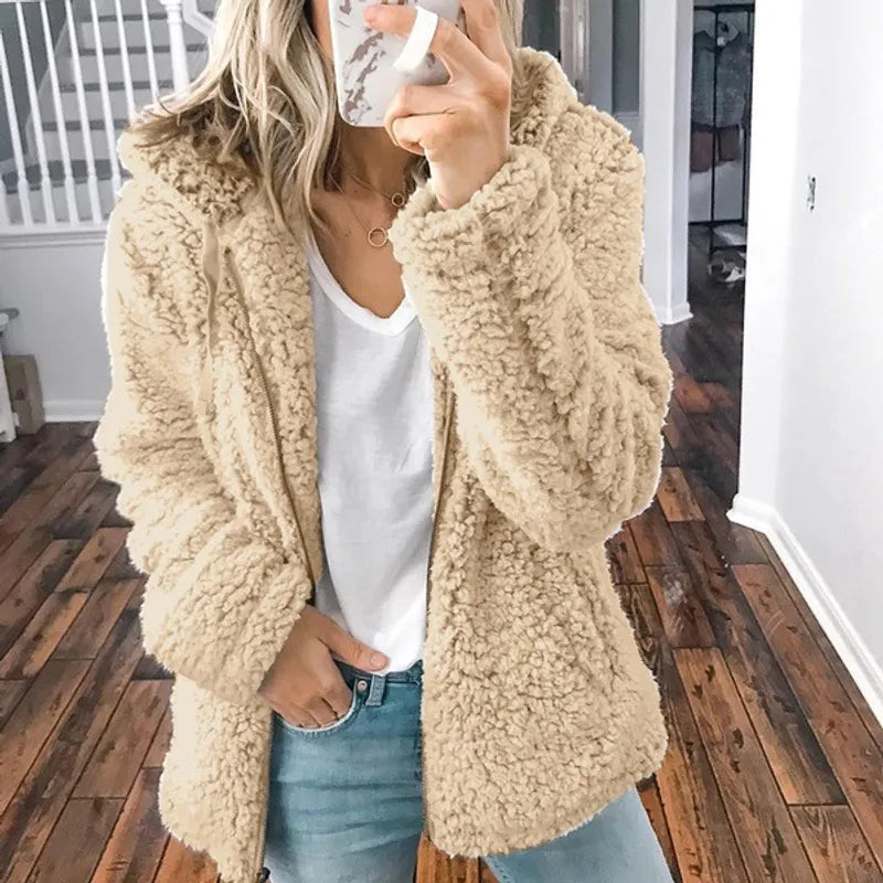Winter Teddy Jacket pour Femme | Byrd - Veste Douillette d'Hiver