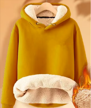 Simon - Veste en sherpa avec capuche