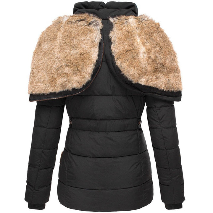 Eelin - Manteau d'Hiver Stylé et Doublé pour Femme
