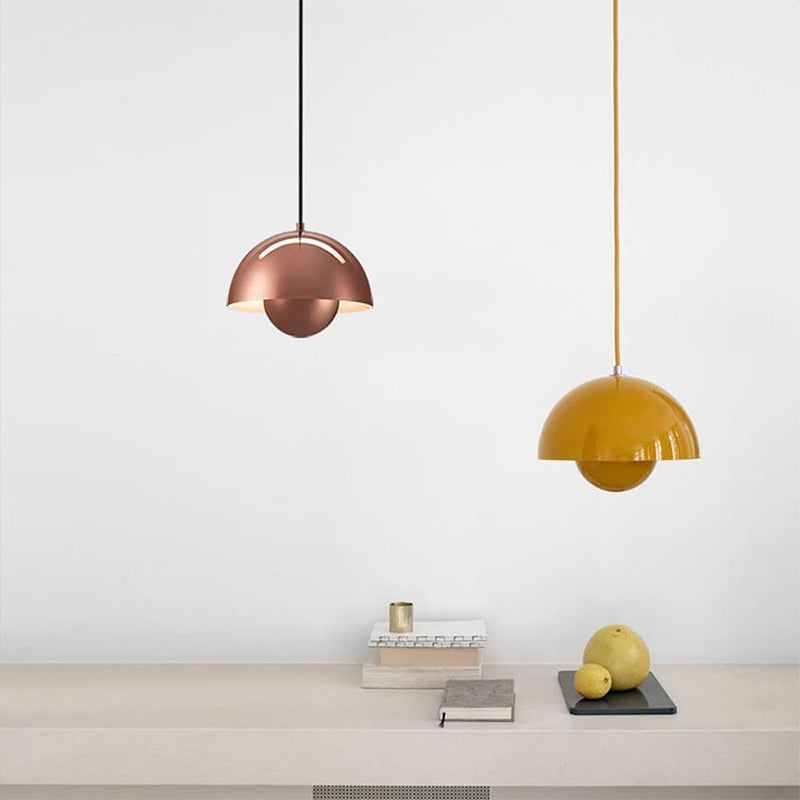 Lumière Suspendue Florale - Applique Scandinave pour une Ambiance Cosy