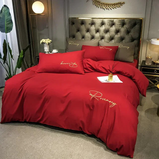 ChicSleep - Housse de Couette en Coton Doux 240x220 pour un Confort Optimal