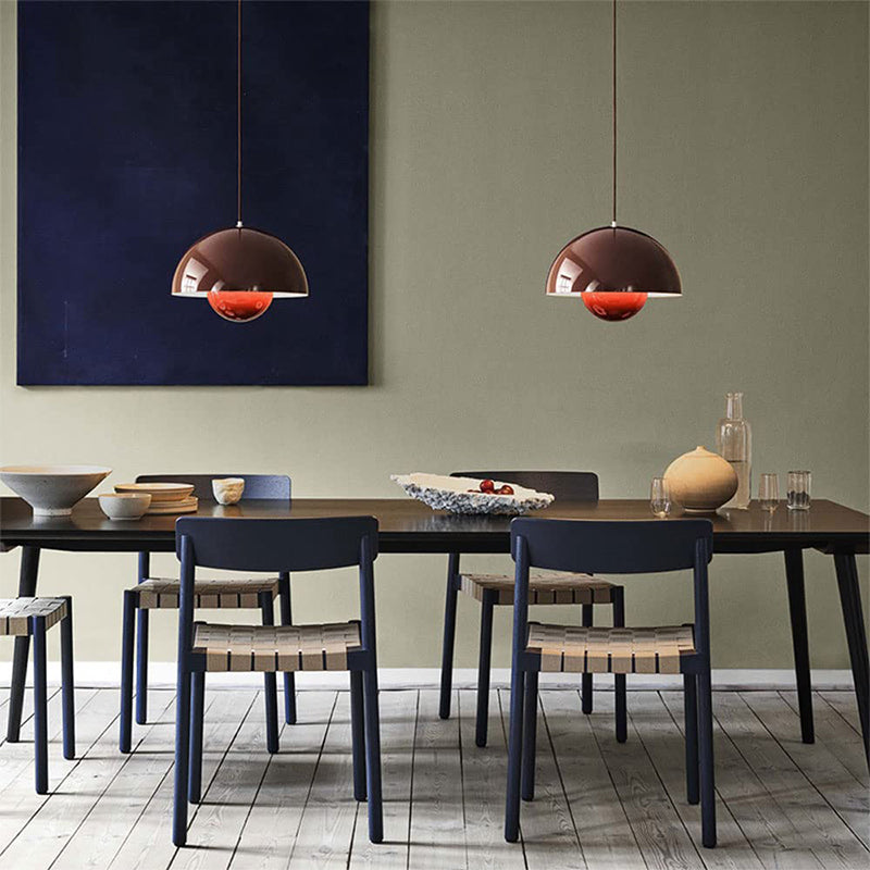 Lumière Suspendue Florale - Applique Scandinave pour une Ambiance Cosy