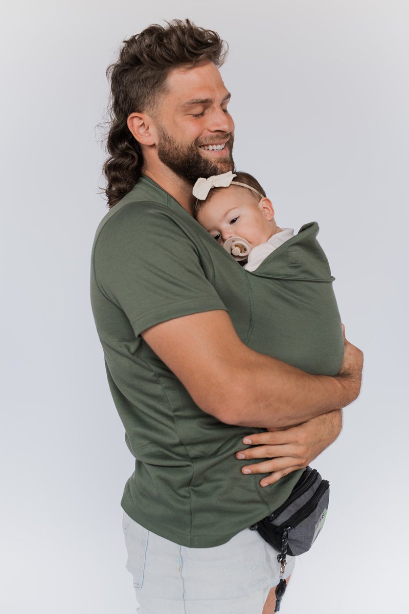 CuddleWear - T-shirt de portage élégant et confortable pour bébés