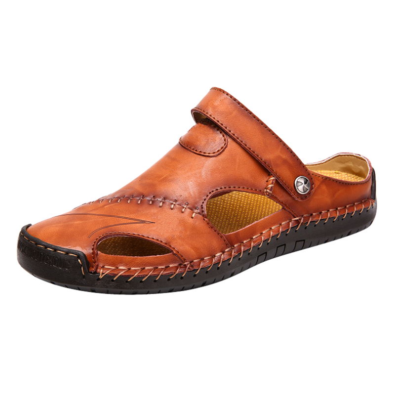 ConfortPlus - Sandales en Cuir Orthopédiques pour un Style Élevé et Durable