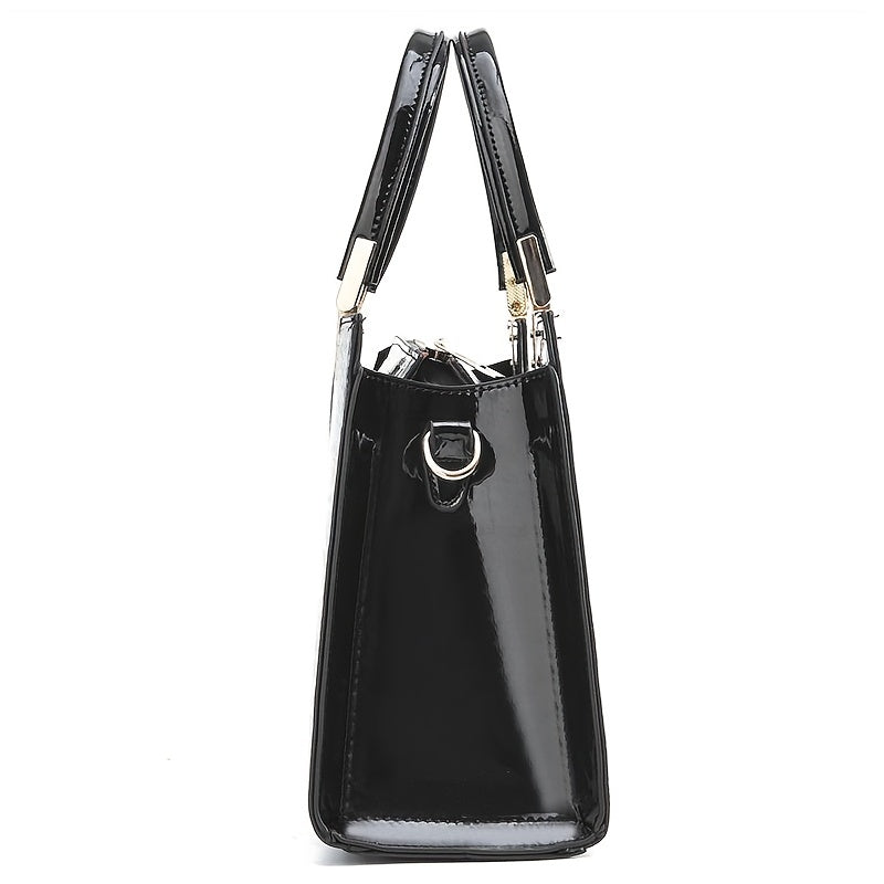 Glossy Handtas - Sac à Main Brillant
