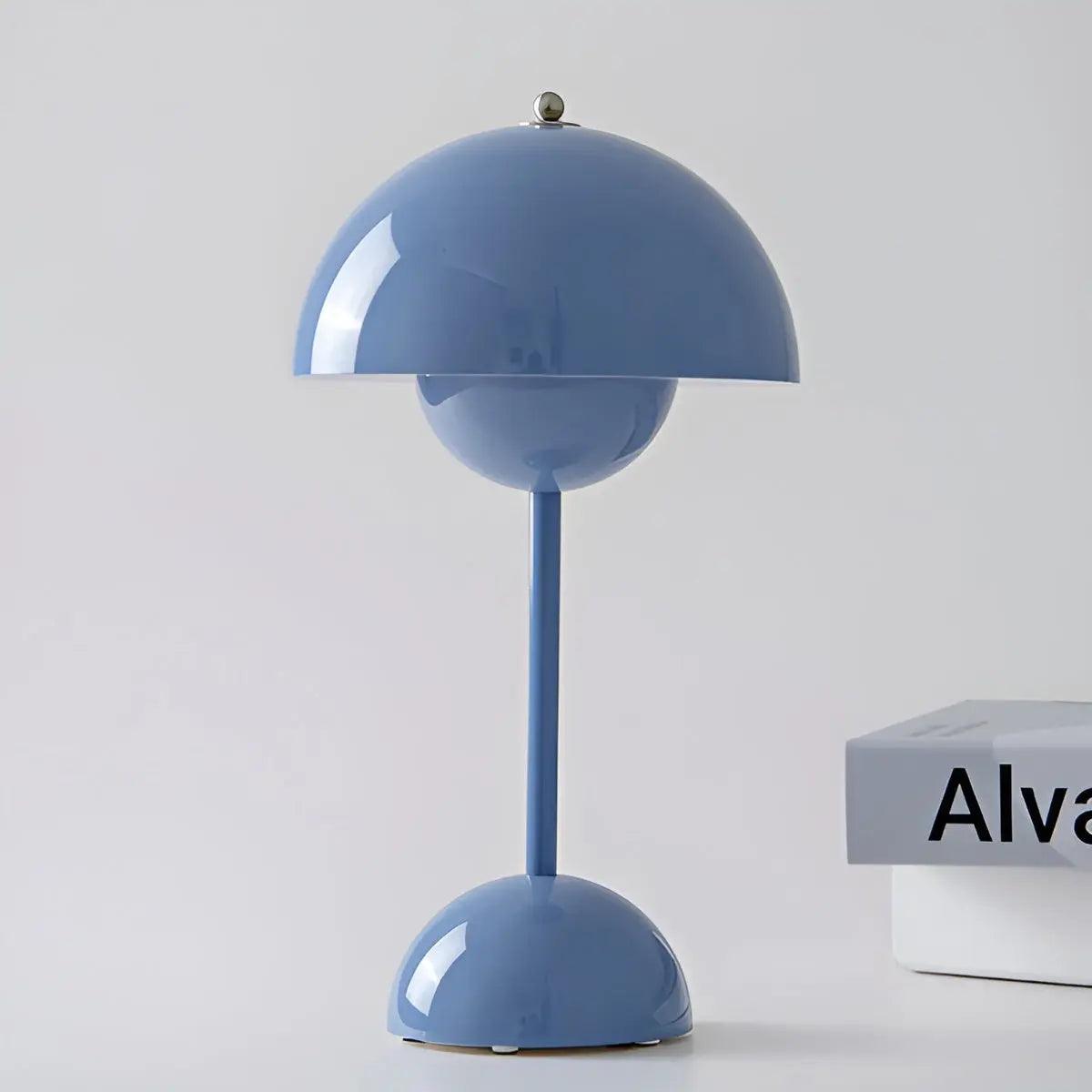 LumiTendance - Lampe de table moderne en acier inoxydable