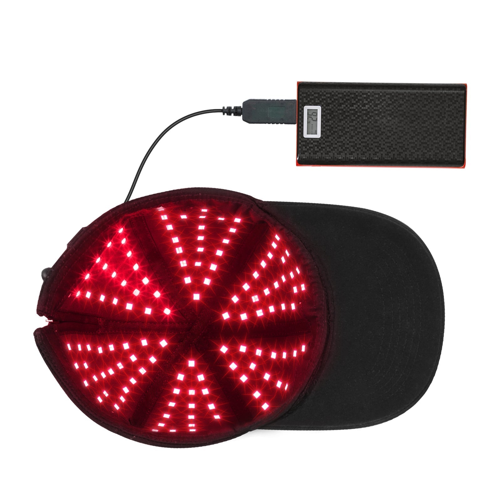 ÉclatHair - Casque Thérapie Lumineuse Infrarouge pour Croissance Rapide des Cheveux