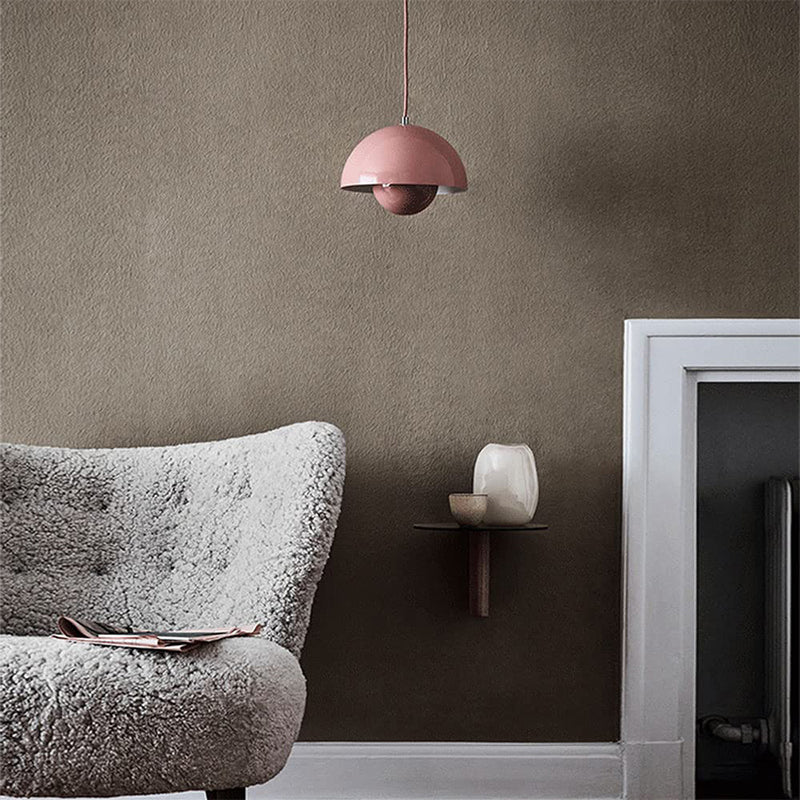 Lumière Suspendue Florale - Applique Scandinave pour une Ambiance Cosy