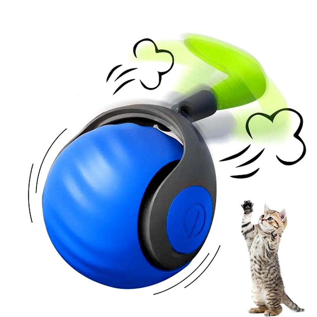 Jouet interactif pour chat – Sphère de jeu roulante et mobile