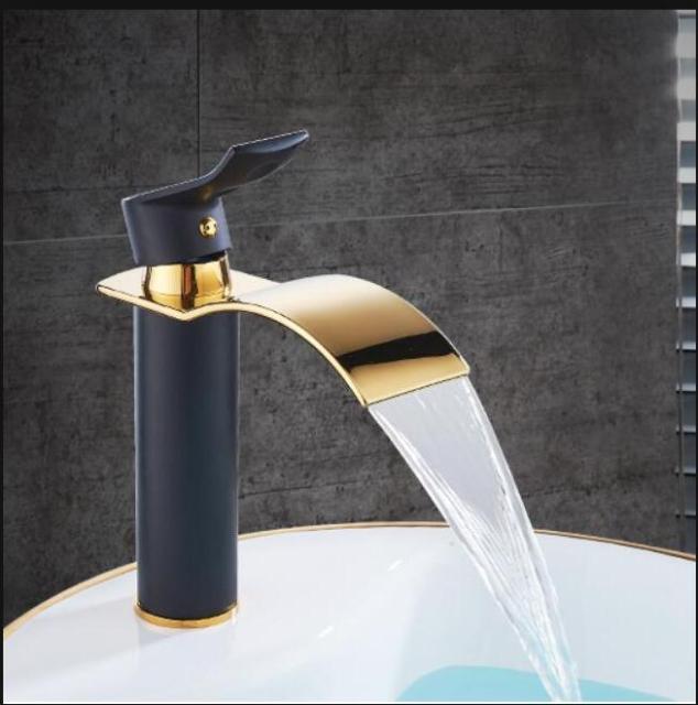 Colten - Robinet de Lavabo Cascade en Laiton