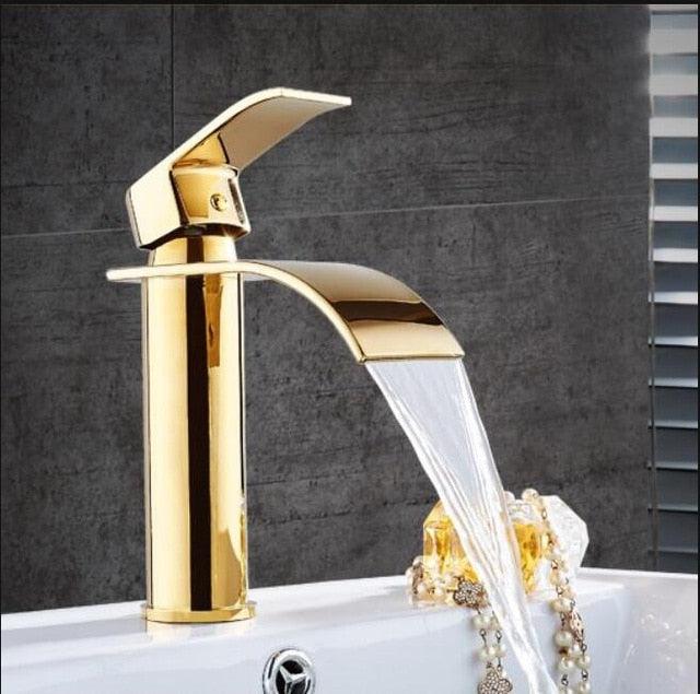 Colten - Robinet de Lavabo Cascade en Laiton