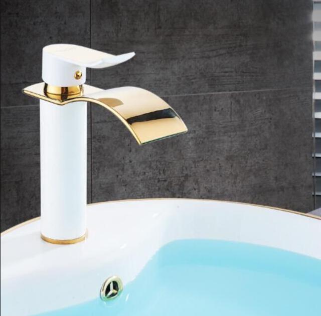 Colten - Robinet de Lavabo Cascade en Laiton