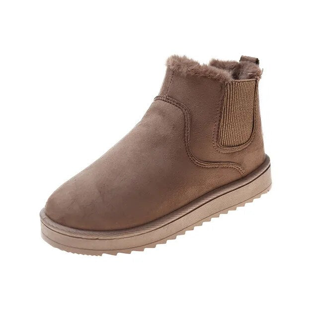 Carla - Chaussures d'Hiver Matelassées et Confortables