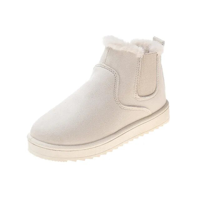 Carla - Chaussures d'Hiver Matelassées et Confortables