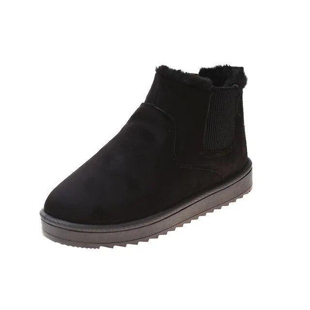 Carla - Chaussures d'Hiver Matelassées et Confortables