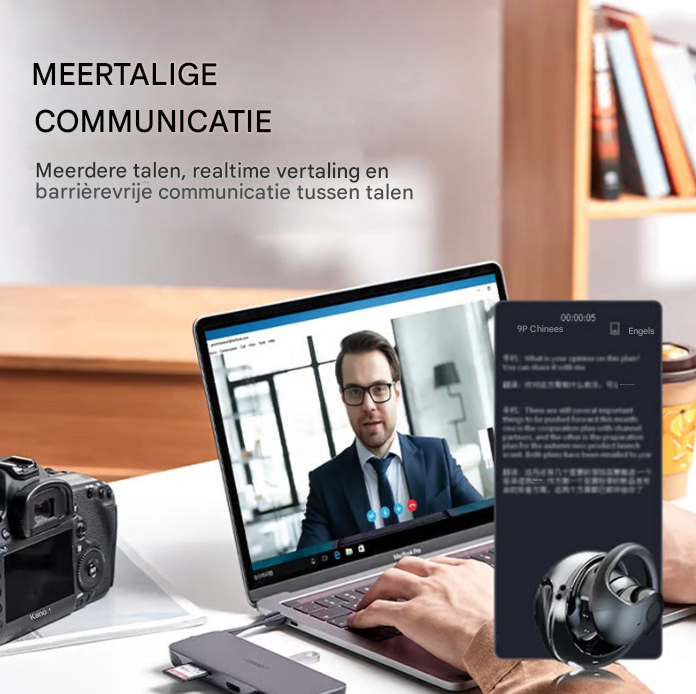 TraduMate - Écouteurs de traduction instantanée pour des conversations fluides et rapides