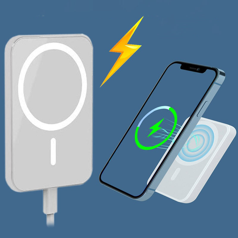 PowerBoost - Batterie Externe Magnétique 5000mAh pour iPhone