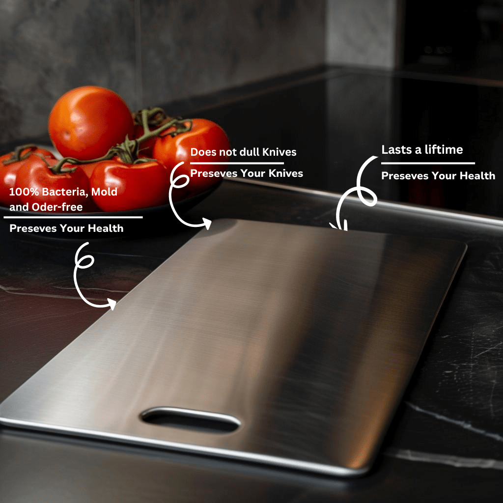 CouteauSage - Planche à Découper Antibactérienne Hygiénique et Durable