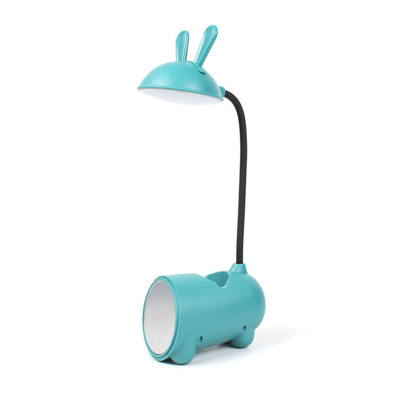 LumiStylish - Lampe de Bureau LED Tactile en Forme de Lapin pour Stylish Workspace