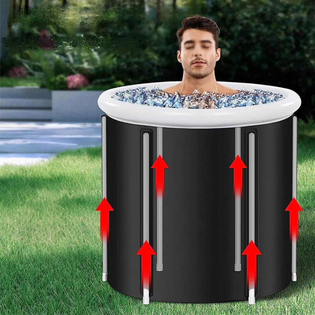 CoolRelax - Bain de Glace Gonflable pour Récupération Sportive