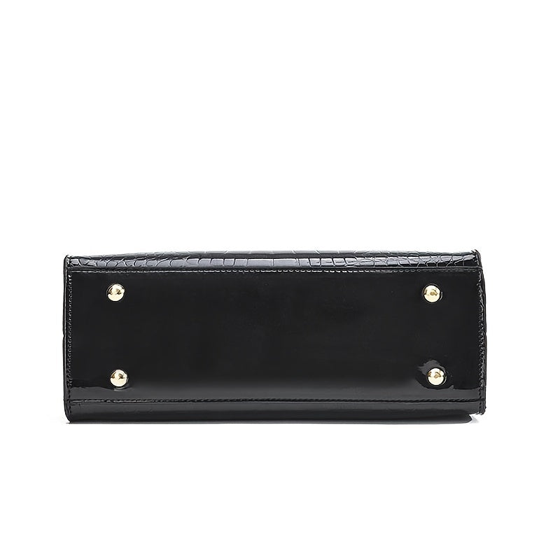 Glossy Handtas - Sac à Main Brillant