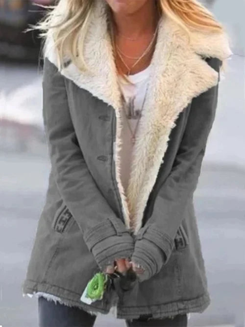 Cora - Manteau d'Hiver Thermique Élégant