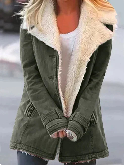 Cora - Manteau d'Hiver Thermique Élégant