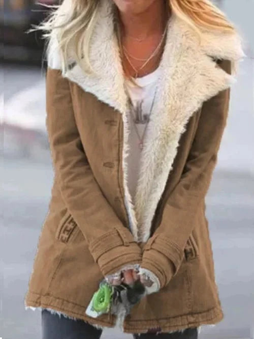 Cora - Manteau d'Hiver Thermique Élégant