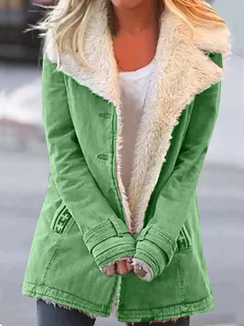 Cora - Manteau d'Hiver Thermique Élégant