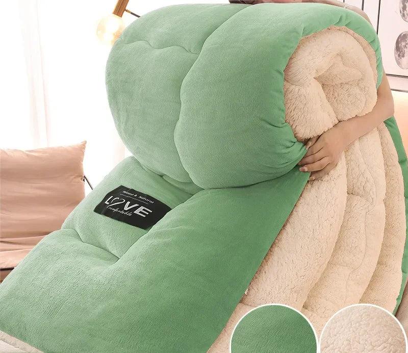 Couette Épaisse en Flanelle Double pour l'Hiver - Rypat