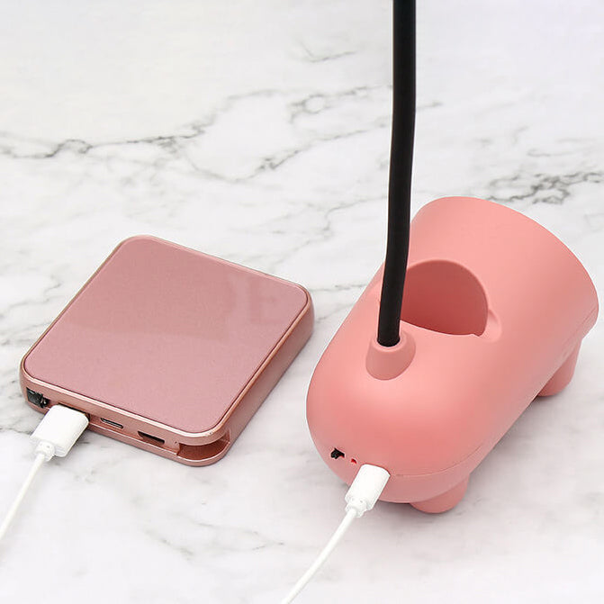 LumiStylish - Lampe de Bureau LED Tactile en Forme de Lapin pour Stylish Workspace
