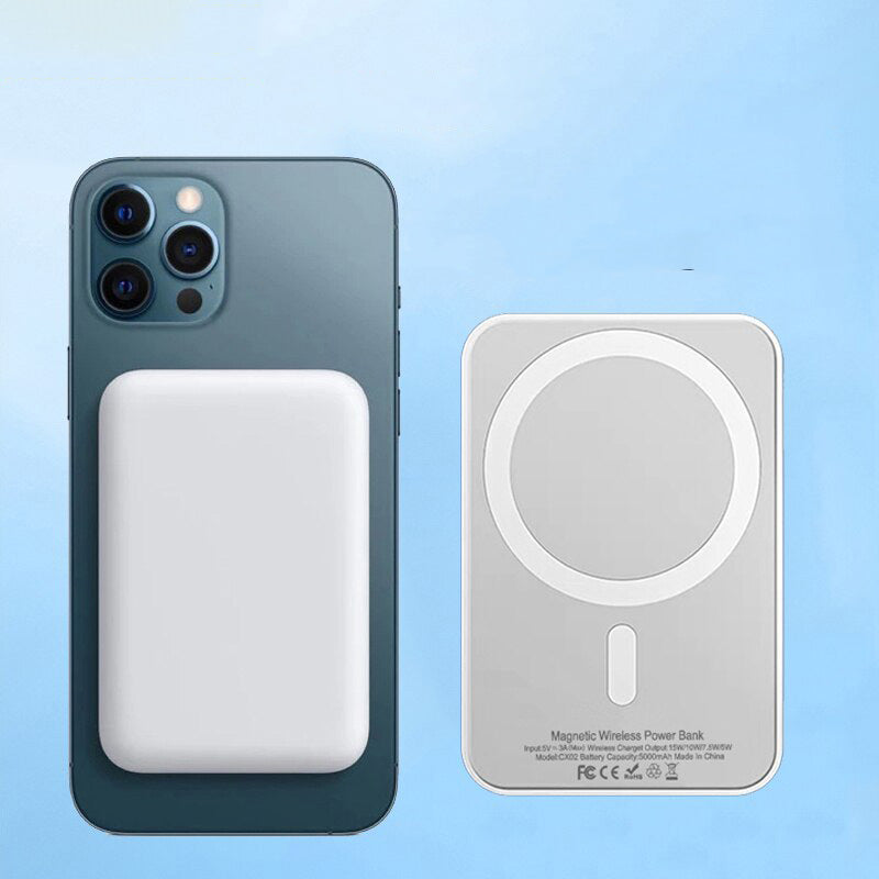 PowerBoost - Batterie Externe Magnétique 5000mAh pour iPhone